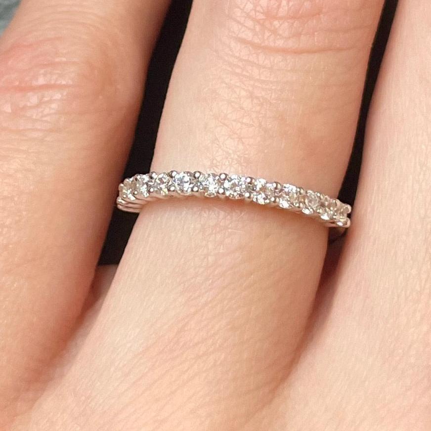 Diamond Row Kylah Wedding Band