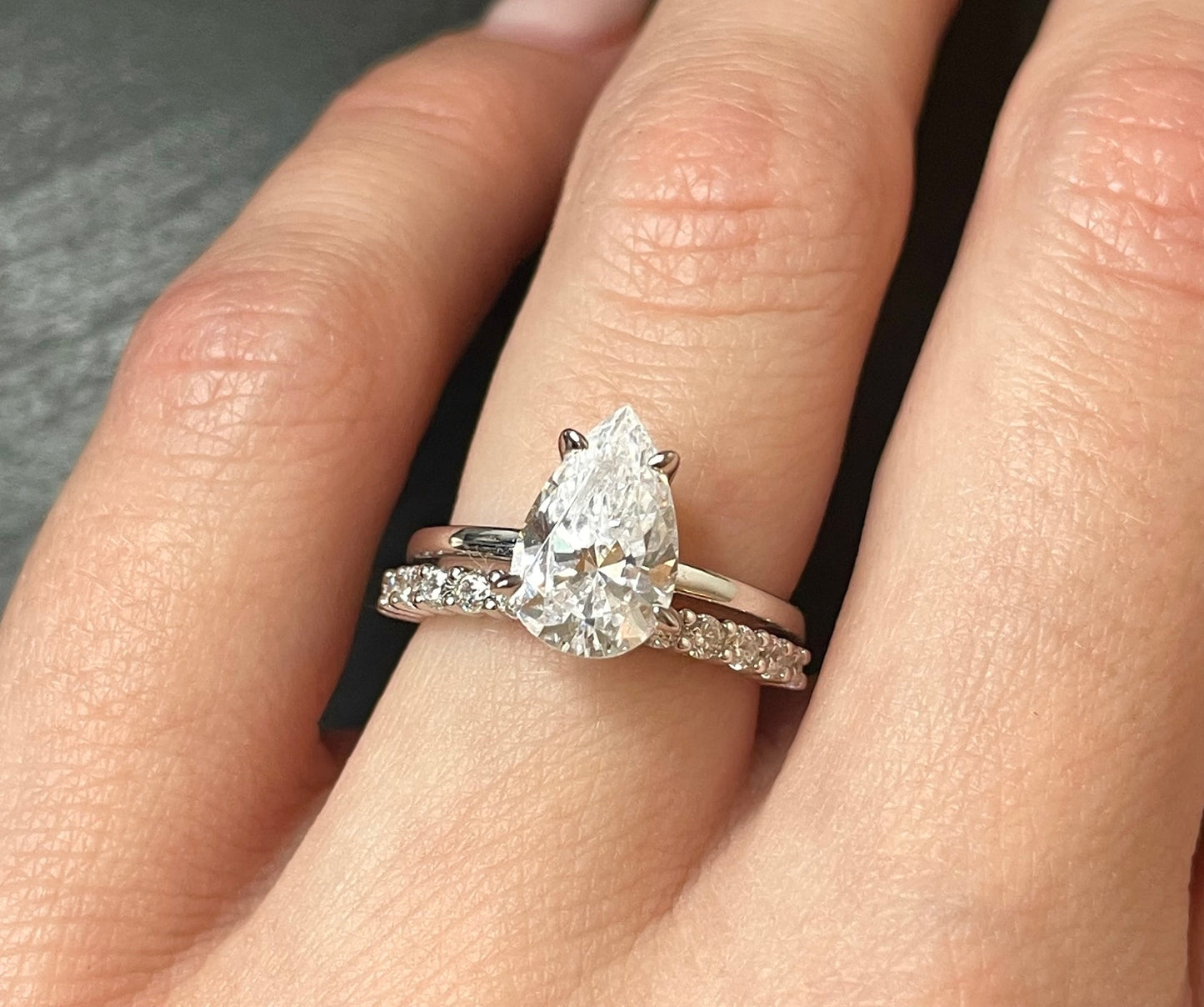 Diamond Row Kylah Wedding Band