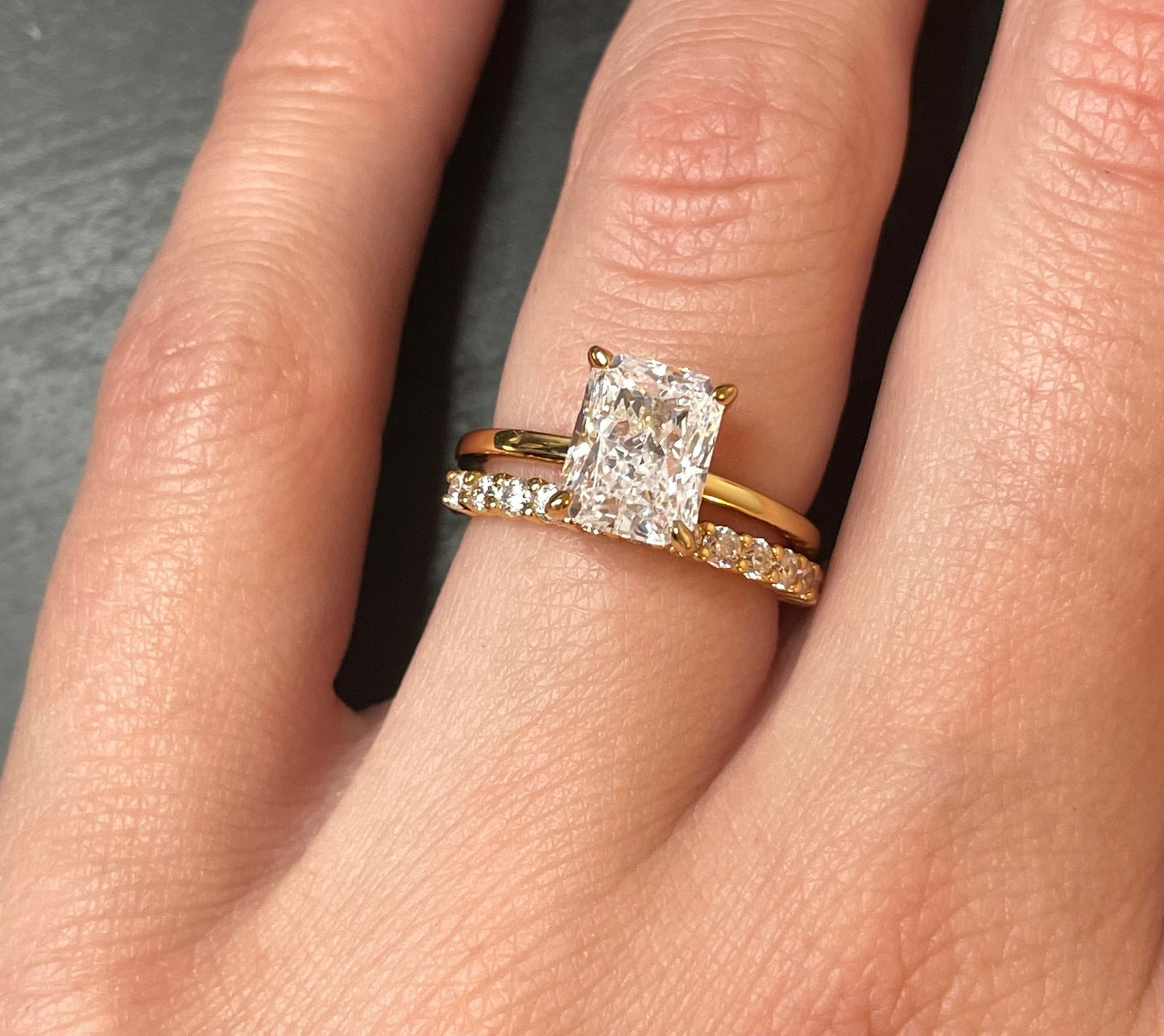 Diamond Row Kylah Wedding Band